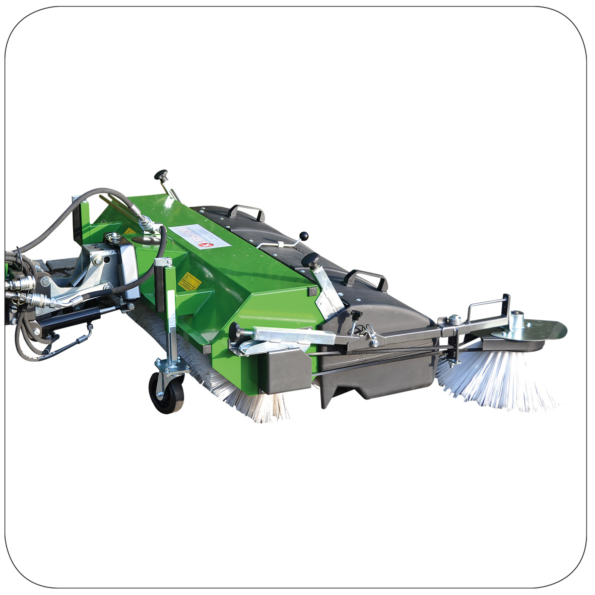 Kersten FKDR 37 Hydraulic Front Sweepers for Ride-on Mowers