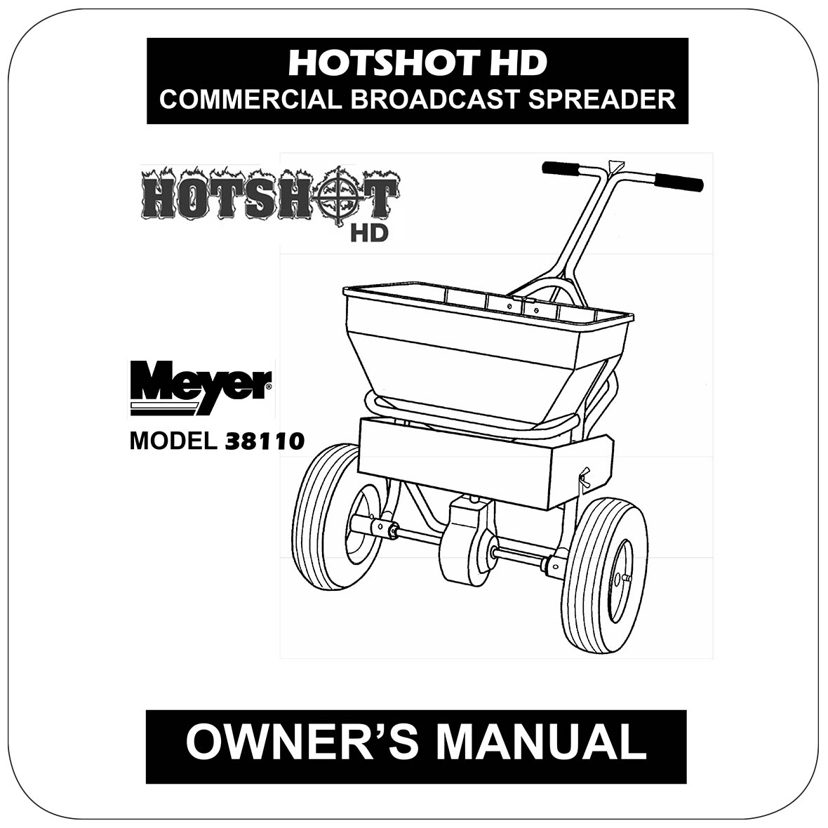 Owners Manual HotShot 70HD - 38110