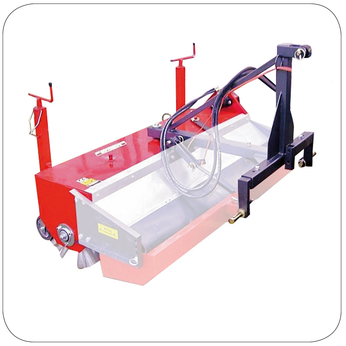 Kersten FKDR 37 Hydraulic Front Sweepers for Ride-on Mowers Kersten FKDR 37 Hydraulic Front Sweepers for Ride-on Mowers